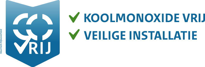 CO-vrij BRL6000-25, Koolmonoxide vrij - veilige installatie